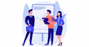 Manager avec son équipe
